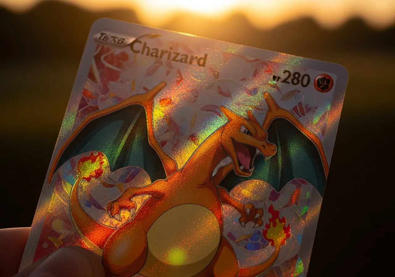 Négociation entre collectionneurs de cartes Pokémon